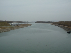 Der Rhein bei Fessenheim